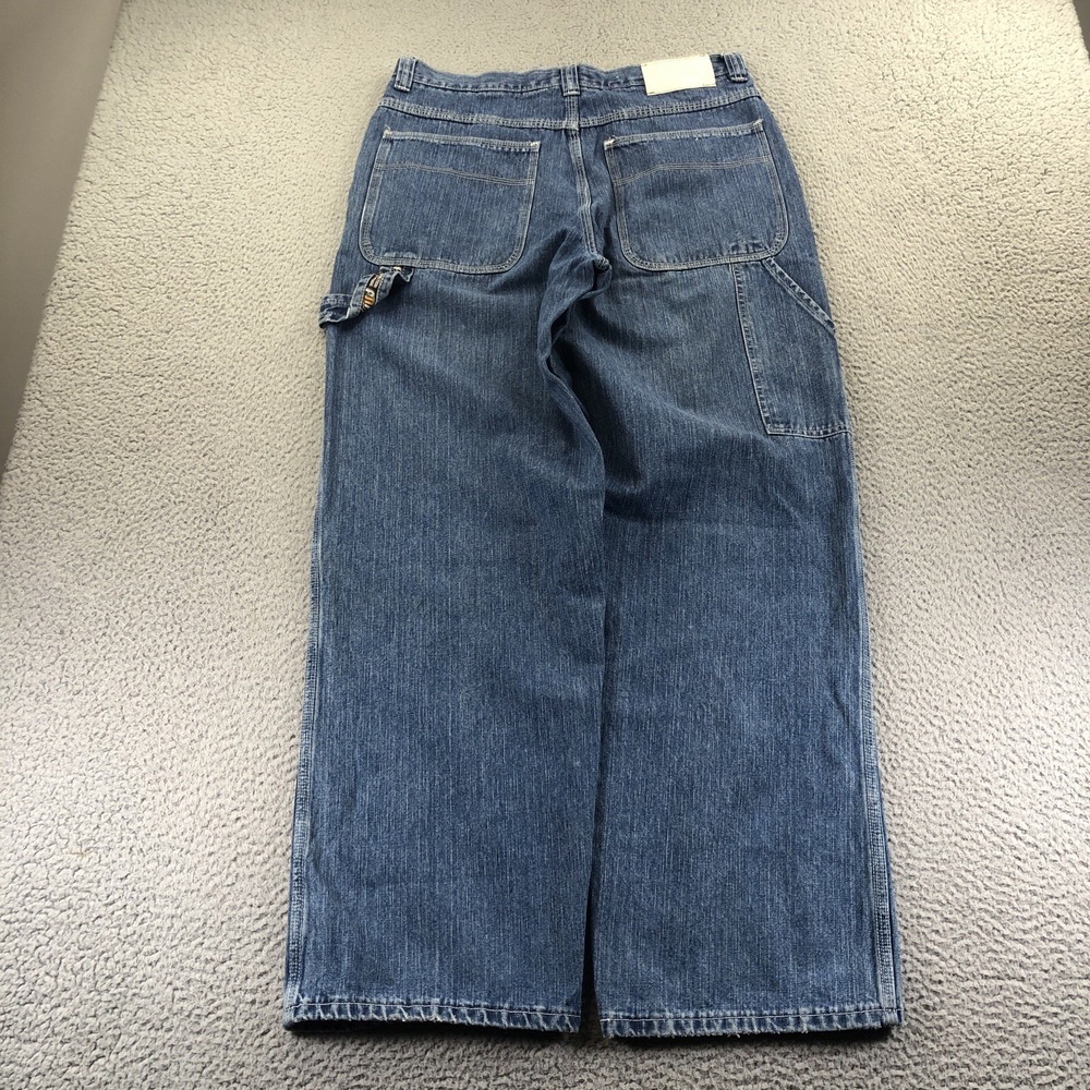 Vtg Function And Future FNF Jeans Mens 34x33 Blue Baggy Carpenter 90 Skater Wide